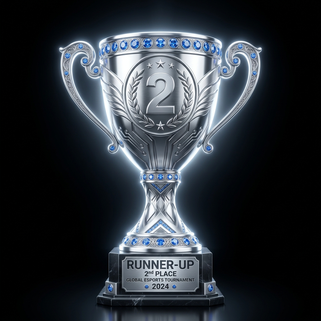 2nd Place Silver Trophy